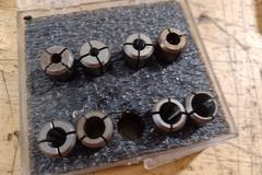 ER32 Collets with Plastic Case, DA200 Collets and DA200 Collet Holder