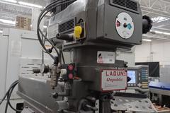 Lagun Vertical Knee Mill with Acu-Rite DRO, Power Draw Bar, Power Feed, One-Shot Lube