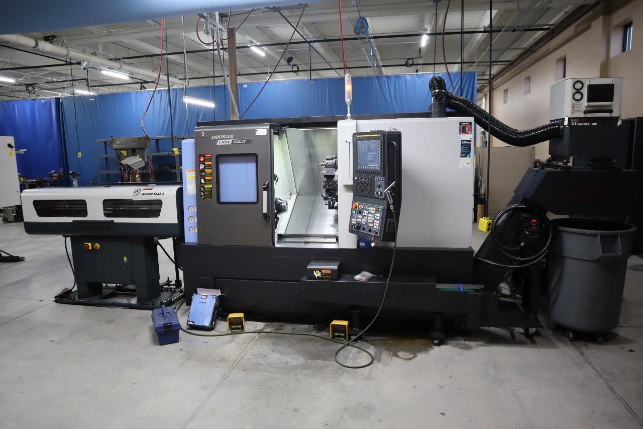 Machines Used | Doosan Lynx 2100LSYA CNC Turning Center, Live
