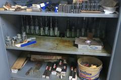 Sunnen MBB-1660 Horizontal Hone with Tooling Cabinet and Assorted Stones and Mandrels