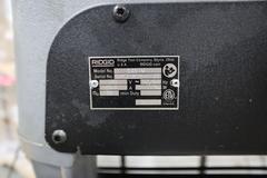 RIDGID 535 Series Manual Pipe Threading Machine on Stand 