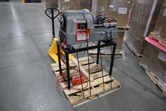 RIDGID 535 Series Manual Pipe Threading Machine on Stand 