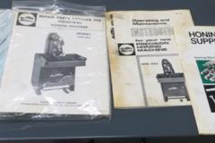 Sunnen MBB-1660 Horizontal Hone with Tooling Cabinet and Assorted Stones and Mandrels