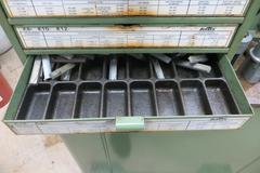 Sunnen MBB-1660 Horizontal Hone with Tooling Cabinet and Assorted Stones and Mandrels