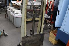 Economy W-54 Die Lift Cart, 1,000# Capacity, Foot Pump, 18" Load Center, 54" Max Lift Height