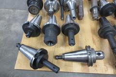 Machines Used | CAT50 Tool Holder Lot, Various Types, End Mill, ER ...