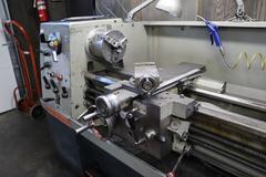 Clausing Colchester 15" x 50" Engine Lathe, Geared Head, Acu Rite 2 Axis DRO, Inch / Metric Threading