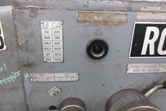 Rockland 19" x 85" Removable Gap Engine Lathe with 10" 3-Jaw Chuck, 17.5" 4-Jaw Chuck and Steady Rest