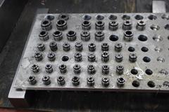 Machines Used | Flex Collets and Rack: VCK6, SK10, VCK13 and SK16 Collets
