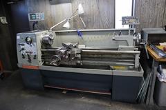 Clausing Colchester 15" x 50" Engine Lathe, Geared Head, Acu Rite 2 Axis DRO, Inch / Metric Threading