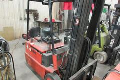 Baker 324CH142915 Electric Forklift with Triple Mast and Battery Charger