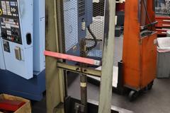 Economy W-54 Die Lift Cart, 1,000# Capacity, Foot Pump, 18" Load Center, 54" Max Lift Height