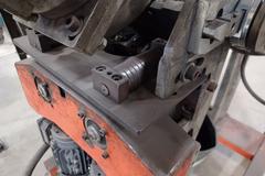 Steelmax SM-DBM50 Double Beveling Machine on Wheels