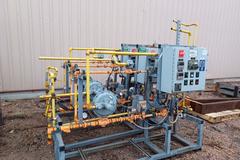 Natural Gas Fired Blow-Off Heaters with Gas Train Systems and Control