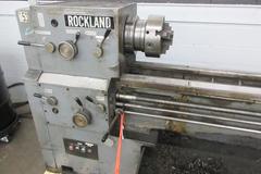 Rockland 19" x 85" Removable Gap Engine Lathe with 10" 3-Jaw Chuck, 17.5" 4-Jaw Chuck and Steady Rest