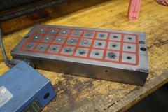 E;ectro Magnetic Workholding w Tecnomagnete Electric Control Model MCU-00