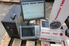 Parlec Series 950 Tool Presetter with Tool-Chek 200 2-Axis DRO, Comes with Parlec Parsetter TMM 975 for Parts