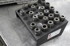 TG-100 Collets and Rack