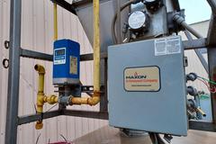 Natural Gas Fired Blow-Off Heaters with Gas Train Systems and Control