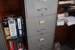 Flat Files, File Cabinets and Shelf
