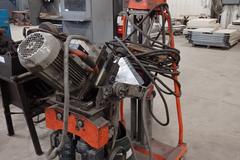 Steelmax SM-DBM50 Double Beveling Machine on Wheels