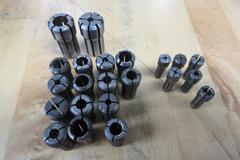 Double Angle Collets, (3) Sizes: DA300, DA200 & 100