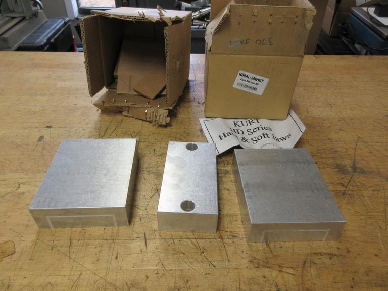 Kurt HD6AL Aluminum Jaw Kits for 6" Double Lock Machine Vises, (2) Sets, New In Boxes