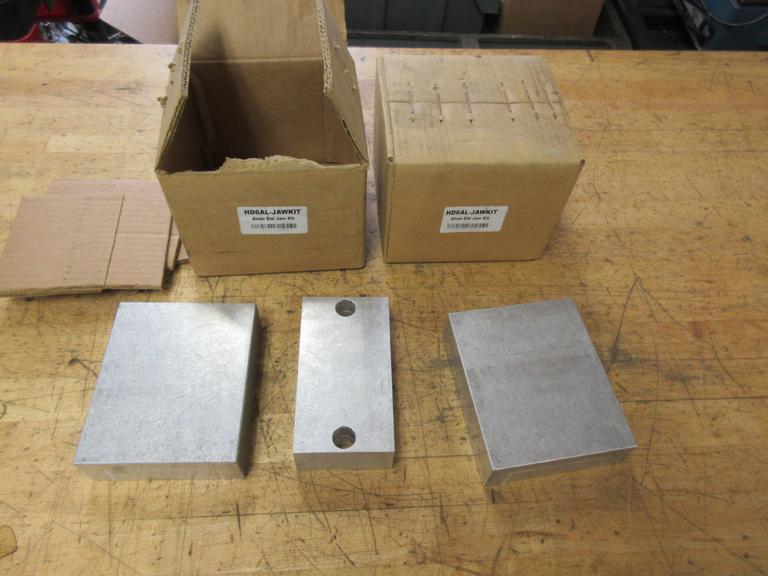 Kurt HD6AL Aluminum Jaw Kits for 6" Double Lock Machine Vises, (2) Sets, New In Boxes