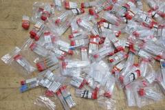 Small Carbide Cutting Tools, End Mills, Drills, Chamfer Tools, Various Brands, All New, Most Small Diameter Under .188", Mostly Redline Tools