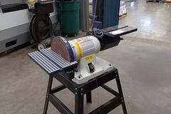 Dayton 49G990 Belt/Disc Grinder with Stand, 110 Volt