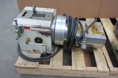 SMW RT 160 PY Rotary Table with Tail Stock and SMW Accu-Smart 55 Countroller and Connector Cables