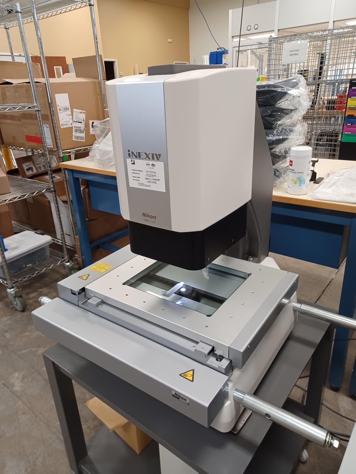 Machines Used | Nikon iNEXIV VMA-2520 Optical Measurement System