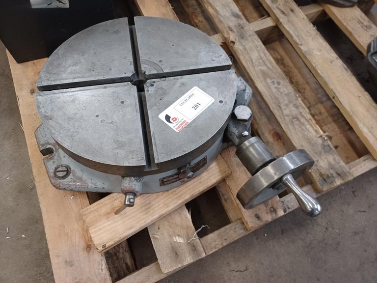 Troyke BH-15 Rotary Table with 15" T-Slotted Face