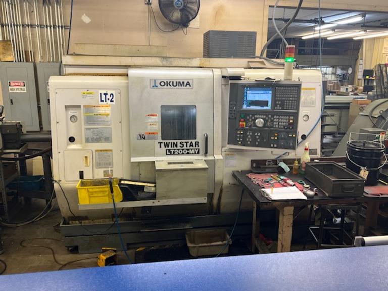 Okuma LT200-MY Twin Star Twin Turret Twin Spindle Live Tool CNC Lathe