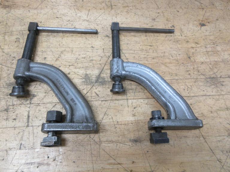 Armstrong 4" Rise T-Slot Mounted Hold Down Clamps (2pcs)