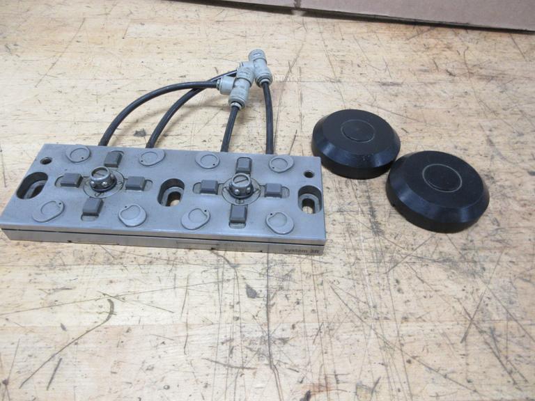 System 3R EDM 3R-602.12 Pneumatic Chuck Macro Twin With Chip Covers