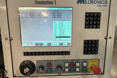 Milltronics RW-15 CNC Vertical Machining Center, Centurion 7 CNC Control, CAT 40, 16-Station Tool Changer, Chip Auger (#125)