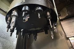 Milltronics RW-15 CNC Vertical Machining Center, Centurion 7 CNC Control, CAT 40, 16-Station Tool Changer, Chip Auger (#125)