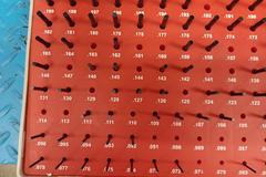 Vermont Gage .0610" to .2500" Black Guard Minus Gage Pin Set (Incomplete)