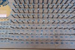 Meyer Model C-10 Gage Pin Set, .011 to .250 (Incomplete)