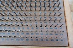 Meyer Model C-10 Gage Pin Set, .011 to .250 (Incomplete)