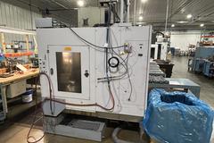 Milltronics RW-15 CNC Vertical Machining Center, Centurion 7 CNC Control, CAT 40, 16-Station Tool Changer, Chip Auger (#125)