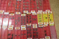 Sandvik & Iscar Carbide Turning Inserts, Various Types, Grooving, Cut Off, Facing