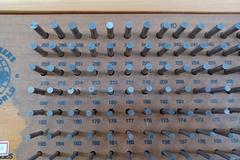 Meyer Model C-10 Gage Pin Set, .011 to .250 (Incomplete)