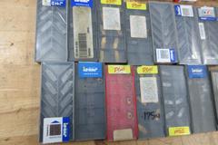 Sandvik & Iscar Carbide Turning Inserts, Various Types, Grooving, Cut Off, Facing