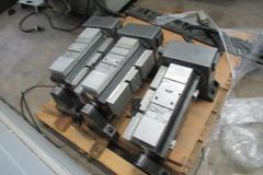 Haas VF-4 CNC Vertical Machining Center with 15,000 RPM Spindle, 24 Station ATC, 4th Axis Drive - (3) 4-Sided Chick Indexers