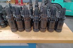 TG Collet Cat 40 Tool Holders: (6) TG150 and Approx (97) TG100. Various Brands