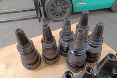 TG Collet Cat 40 Tool Holders: (6) TG150 and Approx (97) TG100. Various Brands