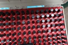 Vermont Gage .2510" to .5000" Minus Gage Pin Set with Black Guard