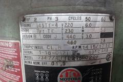 Bridgeport 2J Variable Speed Vertical Milling Machine with 3-Axis DRO